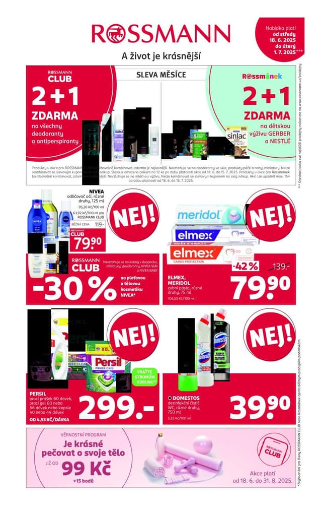 Rossmann drogerie leták 3. - 16.3.